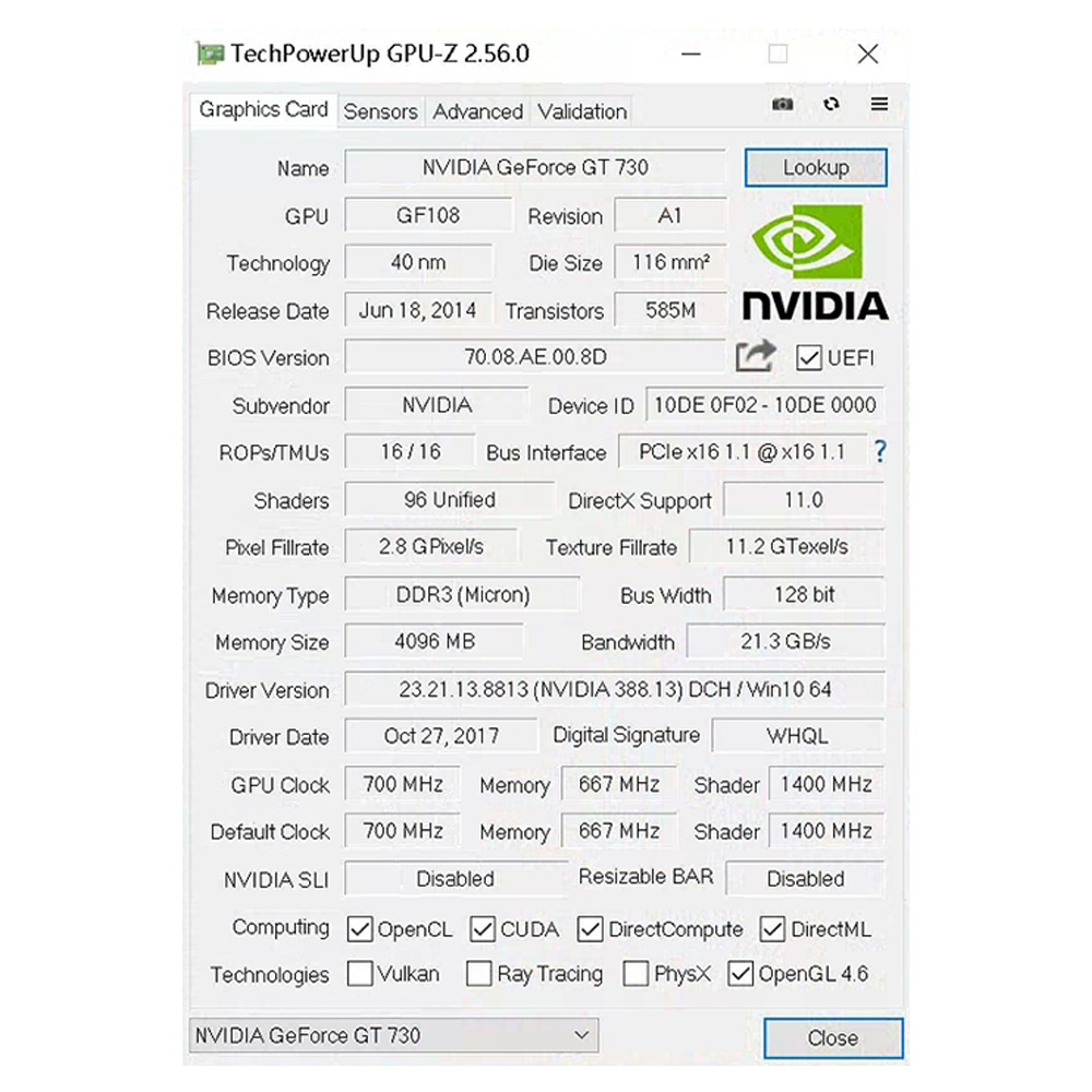 グラフィックスカード SOYO NVIDIA GT730 4 - Rtx 3070 8Gb Graphics Card のレビューと価格