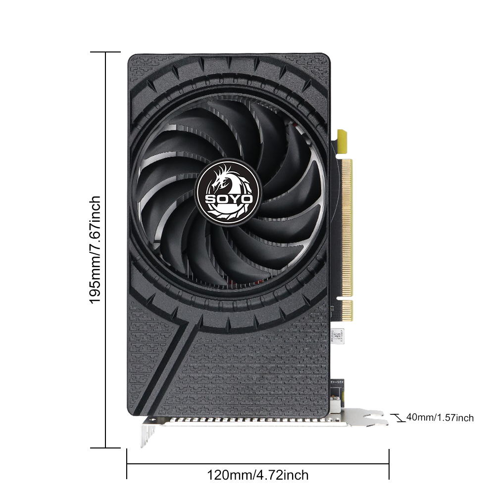SOYO AMD Radeon R9 370 4GB GDD - Rtx 3070 8Gb Graphics Card のレビューと価格