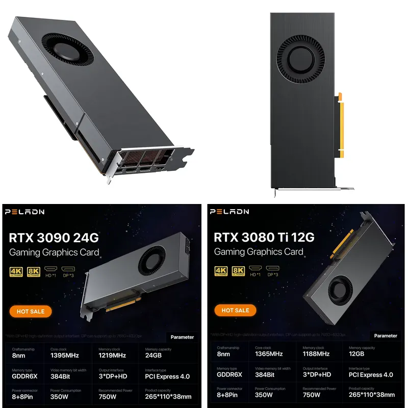 ホットセール 低価格 AIサーバー用GPU GeForce  - Rtx 3090 24Gb Graphics Card のレビューと価格