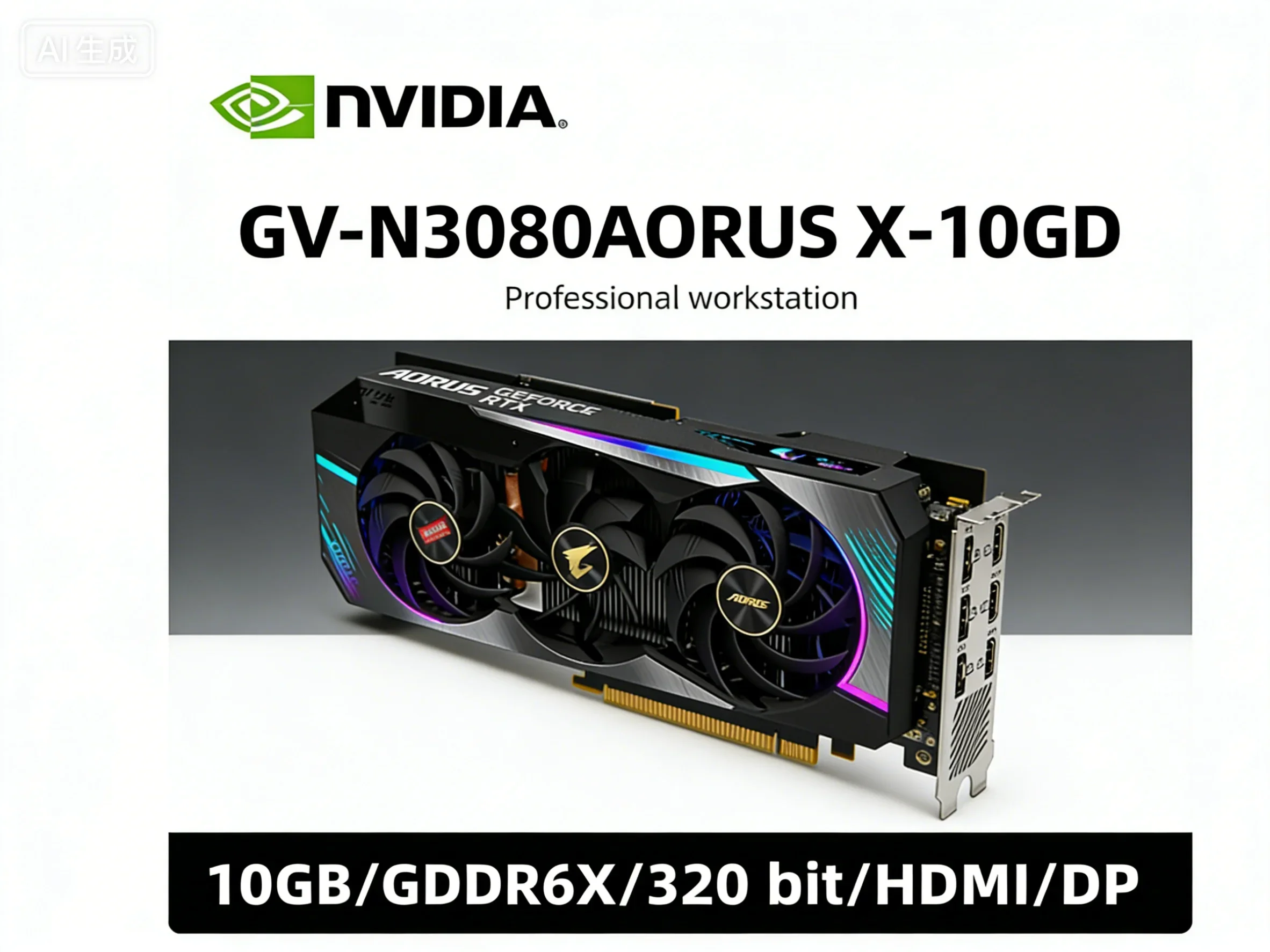 RTX 3080 GPU GIGABYTE GV-N3080 - Rtx 3080 10Gb Gpu のレビューと価格