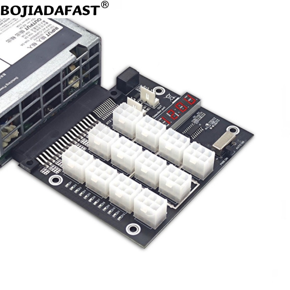 12ポート PCIe 6ピンコネクター、サーバー用電源ユニッ - 2400W Server Psu Breakout Board のレビューと価格